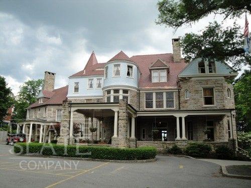 We performed a slate repair. We also replaced copper built in box gutters and solved leaks in several areas.