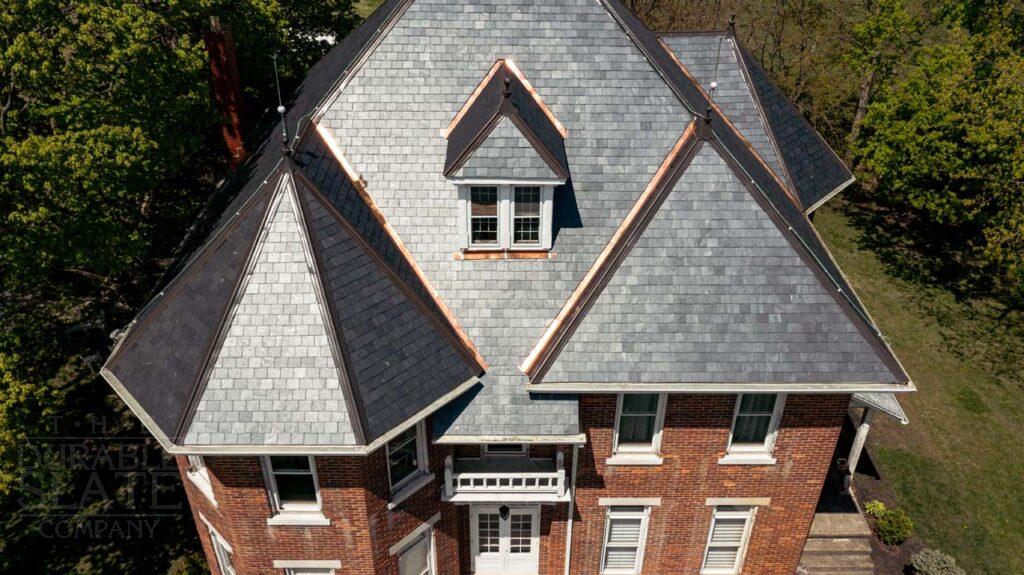 a large brick building